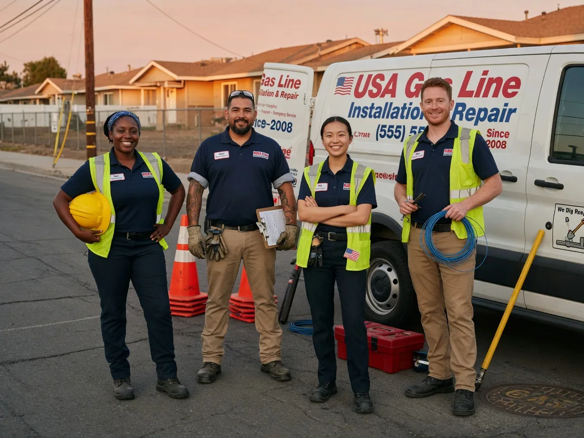Gas Line Installation company in Buckingham, VA
